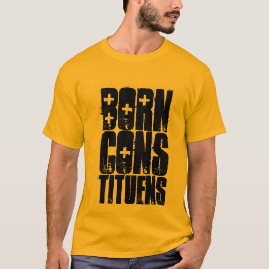 T-shirt Constituants nés (Devant)
