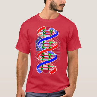 T-shirt Constitution American DNA American Flag 4 juillet