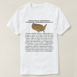 T-shirt Constitution des États-Unis Quatorzième amendement