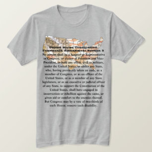 T-shirt Constitution des États-Unis Quatorzième amendement