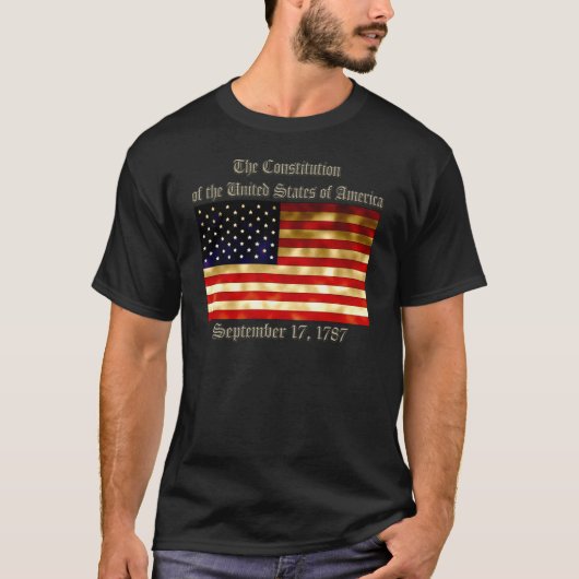 T-shirt Constitution des USA (Devant)