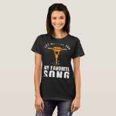 T-shirt Constructeur de construction Jackhammer Favori So (Devant entier)