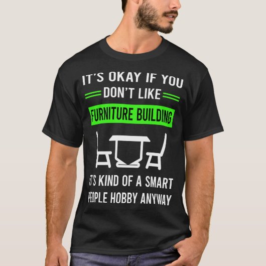 T-shirt Constructeur de meubles Carpenter menuiserie (Devant)