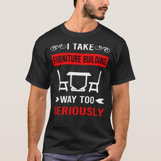 T-shirt Constructeur de meubles Carpenter menuiserie (Devant)