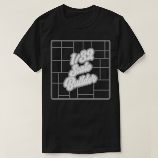 T-shirt constructeur de modèles à 132 échelles (Design devant)