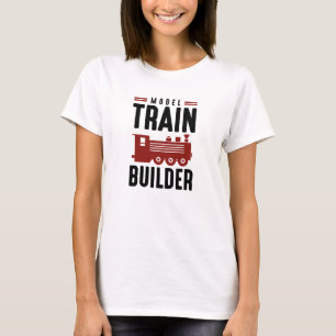 T-shirt Constructeur de train miniature