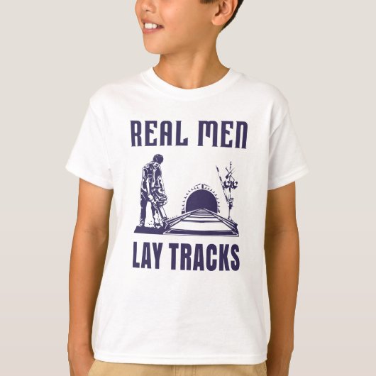 T-shirt Constructeur de voie fier (Devant)