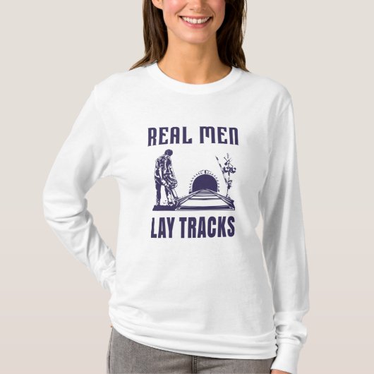T-shirt Constructeur de voie fier (Devant)