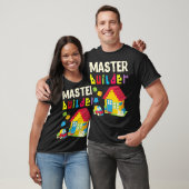 T-shirt Constructeur jouet maison architecte constructeur (Unisexe)