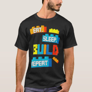T-shirt Constructeur principal Rétro pour femmes Mangez le