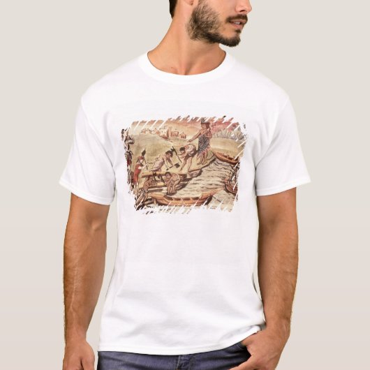 T-shirt Constructeurs de bateaux indiens mexicains (Devant)