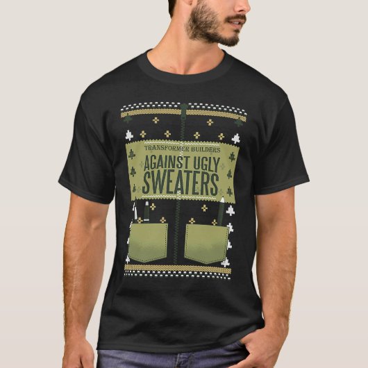 T-shirt Constructeurs de transformateurs contre les pulls (Devant)