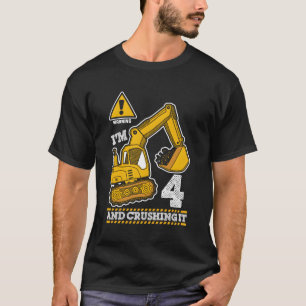 T-shirt Construction Camion 4E Constructeur 4 Diggeurs
