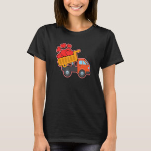 T-shirt Construction Camion Excavateur Lieu de constructio