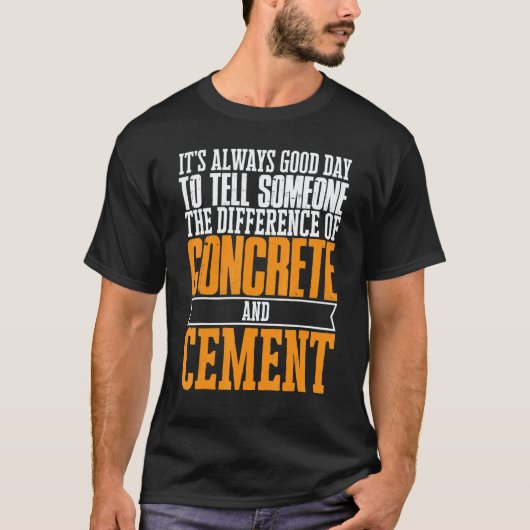 T-shirt Construction Concrete Finisher 12 (Devant)