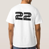 T-shirt Construction de Shultz - chemise de valeur (Dos)