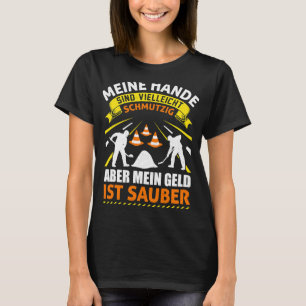 T-shirt Construction d'un chantier de construction constru