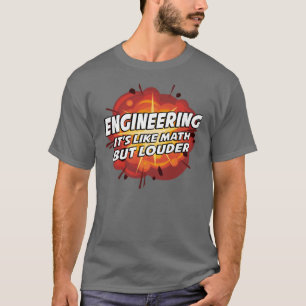 T-shirt Construction - elle est comme des maths mais plus