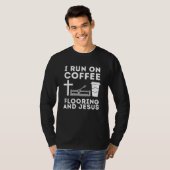 T-shirt Construction Floor Installer Flooring Contractor (Devant entier)