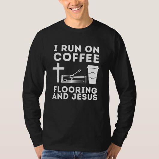 T-shirt Construction Floor Installer Flooring Contractor (Devant)