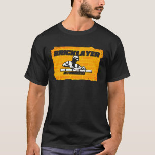 T-shirt Construction maçonnerie ouvrier brique constructio