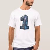 T-shirt Construction mécanique futuriste 3D Unisex (Devant)