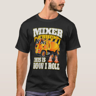 T-shirt Construction Vehicle Loves Cement Mixer Trucks