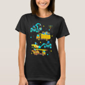 T-shirt Construction Vehicle Menorah Hanukkah Chanukah Tod (Devant)