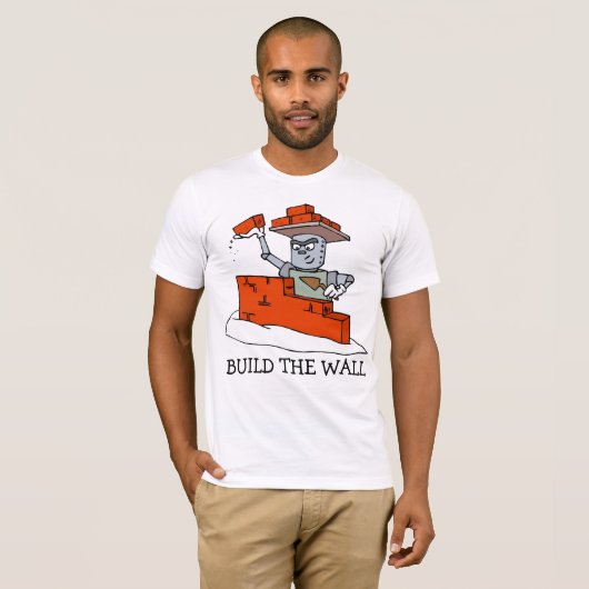 T-shirt Construire Le Mur (Devant entier)