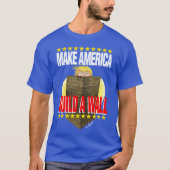 T-shirt Construire Trump un mur - (Devant)