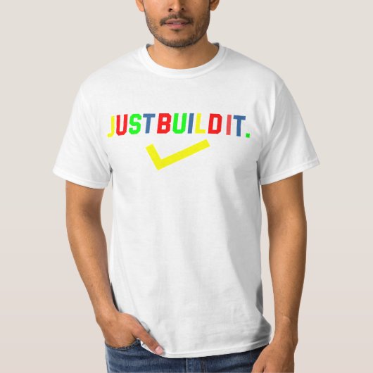 T-shirt Construisez simplement It Master Builder Bâtir des (Devant)