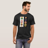 T-shirt Construisez un hamburger (Devant entier)