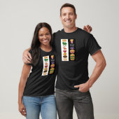 T-shirt Construisez un hamburger (Unisexe)