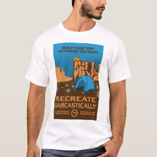 T-shirt Construisez Votre Tente N'Importe Où ! - Recréer S