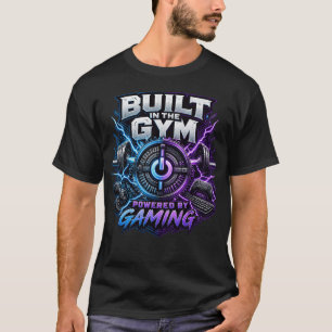 T-shirt Construit Dans La Salle De Sport Alimenté Par Le J