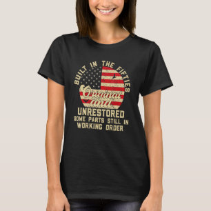 T-shirt Construit Dans Les Années 50 Original Et Non Resta