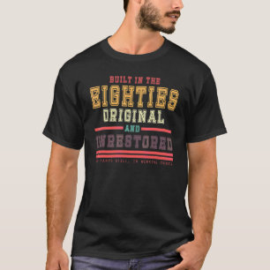 T-shirt Construit Dans Les Années 80 Original Non Restauré