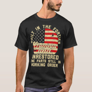 T-shirt Construit Dans Les Quarties Originale Et Non Resta