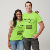 T-shirt Construit Différent. Debugs World Tee for Coders (Unisexe)