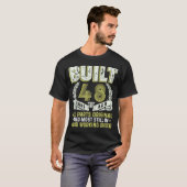 T-shirt Construit il y a 48 ans Live Legend 48th Birthday  (Devant entier)