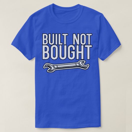 T-shirt Construit non acheté 1 (Design devant)