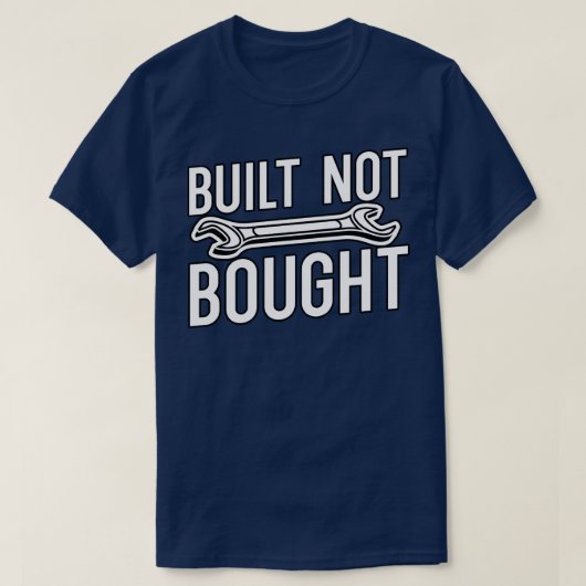 T-shirt Construit non acheté 3 (Design devant)