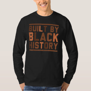 T-shirt Construit Par Black History Bhm African Prith Mont