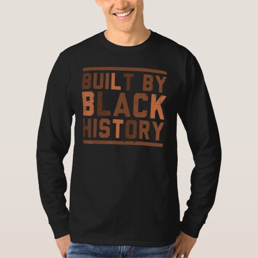 T-shirt Construit Par Black History Bhm African Prith Mont (Devant)