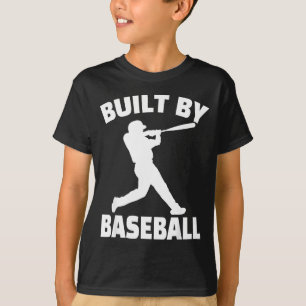 T-shirt Construit Par Le Baseball Drôle De Baseball Pour H