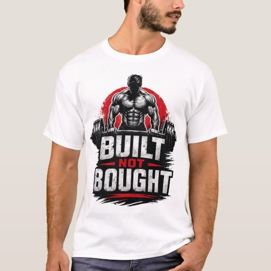 T-shirt Construit Pas Acheté (Devant)