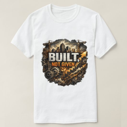 T-shirt Construit Pas Donné (Design devant)