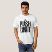 T-shirt construit pour briser les barrières (Devant entier)