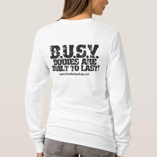 T-shirt Construit pour durer (Dos)