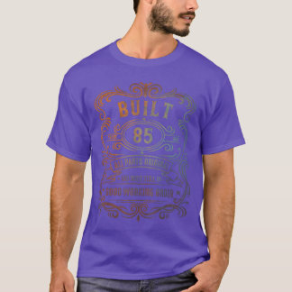 T-shirt Construit Vintage Il Y A 85 Ans Drôle 85e Annivers